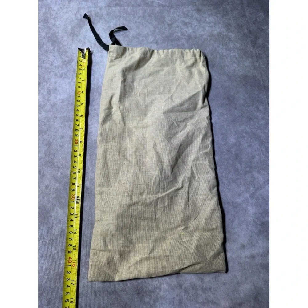 Gucci Beige Drawstring Dustbag Pouch with Logo Accent, Women's One Size